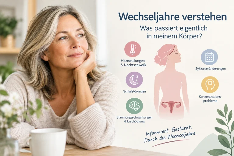 Wechseljahre verstehen: Was passiert eigentlich in meinem Körper?